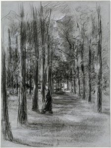Avenue in Laren by Max Liebermann
