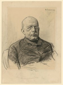 Portrait of Friedrich Lippmann by Max Liebermann