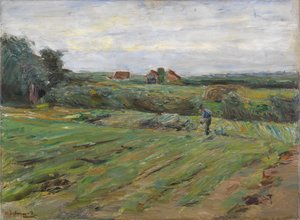 Harvest Field by Max Liebermann