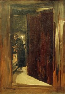 Woman in the Kitchen – View Through