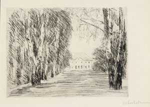 House on Wannsee by Max Liebermann