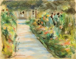 Blooming Garden by Max Liebermann
