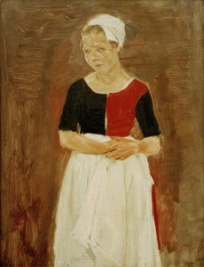 M. Liebermann, Standing Orphan Girl