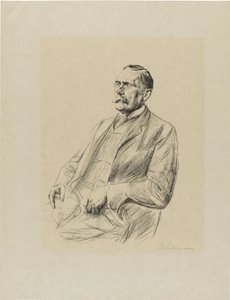 Portrait Wilhelm Bode (1845-1929) by Max Liebermann