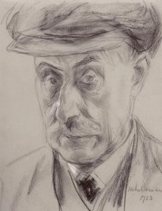 Self-Portrait by Max Liebermann