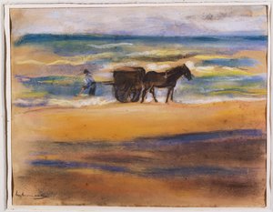 Shell Seekers on the Beach