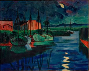 Evening by Max Pechstein