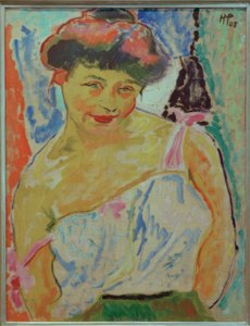 Young Girl by Max Pechstein