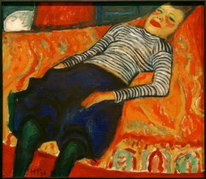 Reclining Girl