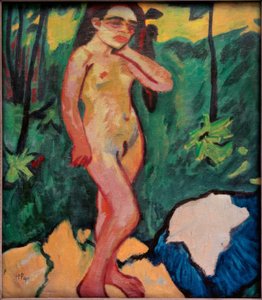 Girl in the Woods by Max Pechstein