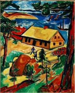 New House by Max Pechstein