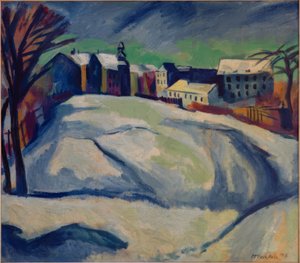 Winter Landscape II by Max Pechstein