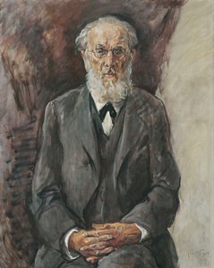 Portrait of Professor Carl Stumpf by Max Slevogt
