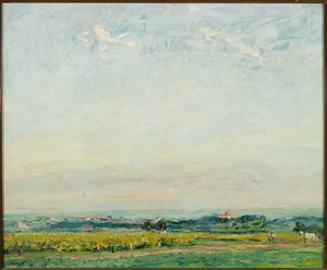 Landscape with View of Landau in the Palatinate by Max Slevogt