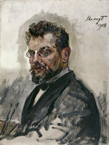 Self-portrait by Max Slevogt