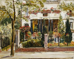 The Front Garden of the Steinbart Villa in Berlin