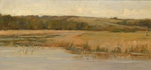 Hill and Marshland by Max Weyl