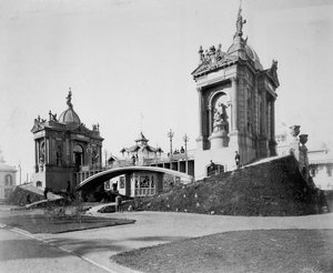 Concrete Bridge, the All-Russia Exhibition, Nizhny Novgorod, Russia, 1896 by Maxim Dmitriev