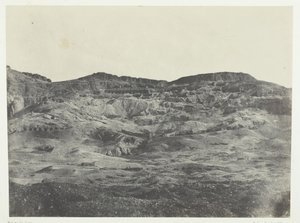 Gournah, Necropolis of Thebes, Thebes, 1849-51, printed 1852 by Maxime Du Camp
