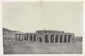 Gournah, Tomb of Osymandias; Thebes, plate 58 from the album "Egypt, Nubia, Palestine and Syria" (1852)