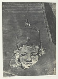 Ibsamboul, Colosse Occidental Du Speos De Phre, Nubia, 1849-51, printed 1852 by Maxime Du Camp