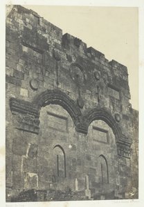 Jerusalem, Golden Gate Bab-El-Daharieh, Palestine by Maxime Du Camp