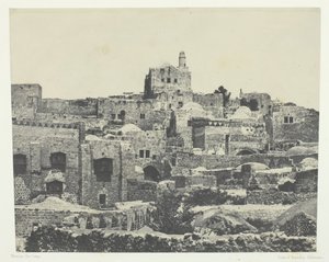 Jerusalem, Western Quarter, Palestine by Maxime Du Camp