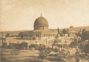 The Mosque of Omar, Jerusalem by Maxime Du Camp
