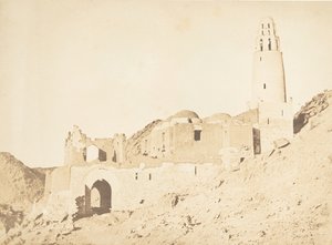 Mosquée de Belal, au Sud de Philae Rive Droite by Maxime Du Camp