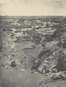 Nubie. Vue Cavalière de la Seconde Cataracte by Maxime Du Camp