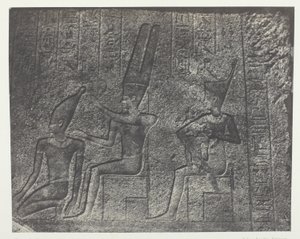 Palais de Karnak, Sculptures Exterieures du Sanctuaire de Granit; Thebes
