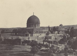 Palestine. Jerusalem. Dome of the Rock Mosque by Maxime Du Camp