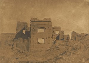 Pavilion or Gynaeceum of Ramses-Meiamoun, at Medinet-Habu by Maxime Du Camp