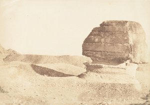 Profile of the Great Sphinx, Taken from the South by Maxime Du Camp