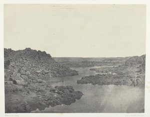 Sortie de la Première Cataracte, Haute-Egypte by Maxime Du Camp