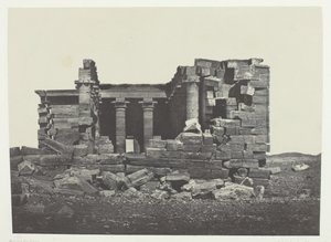 Temple De Maharakkah Hièra Sycaminos Des Grecs, Nubie