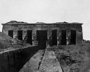 Temple of Denderah, Upper Egypt, 1852