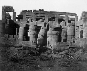 Temple ruins, Egypt