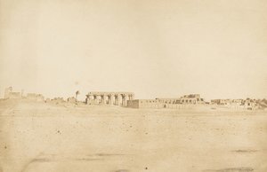 General View of the Ruins of Luxor, Taken from the West Thebes by Maxime Du Camp