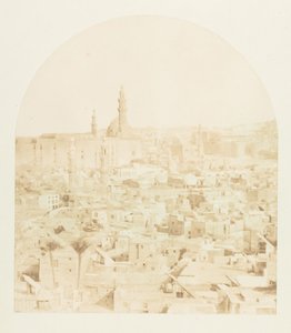General View of Cairo, from the Tegloun Mosque, December 1849-January 1850 by Maxime Du Camp