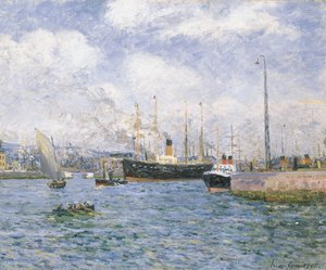 Departure from Havre, 1905