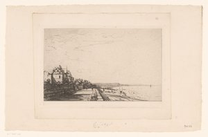View of Villers by Maxime François Antoine Lalanne