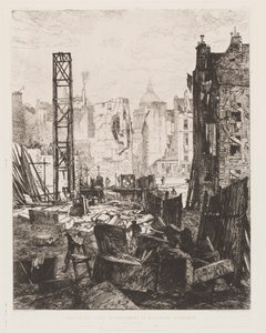 Demolition for the Opening of Boulevard St. Germain by Maxime Lalanne