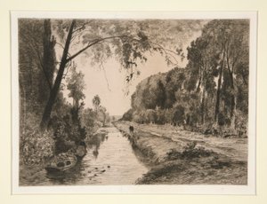 The Canal at Pont-Sainte-Maxence