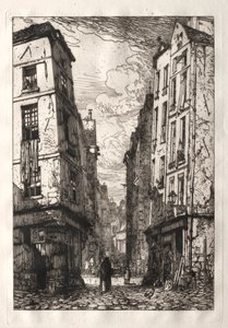 Rue des Marmousets by Maxime Lalanne