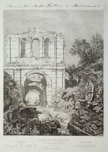 Ruins of the Gallien Palace in Bordeaux by Maxime Lalanne