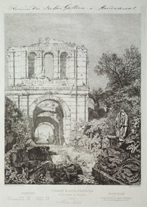 Ruins of the Gallien Palace in Bordeaux, 1866-1868 by Maxime Lalanne