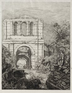 Ruins of the Palais Gallien in Bordeaux