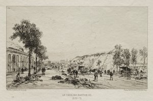 Artistic Souvenirs of the Siege of Paris: The Cavalier (Bastion 63) by Maxime Lalanne