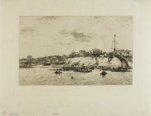 The La Plataine Bridge at Royan by Maxime Lalanne